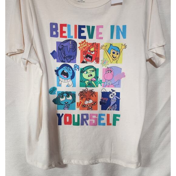 Inside out 2 '' Believe in Yourself'' Women's shirt size XL - Picture 4 of 7